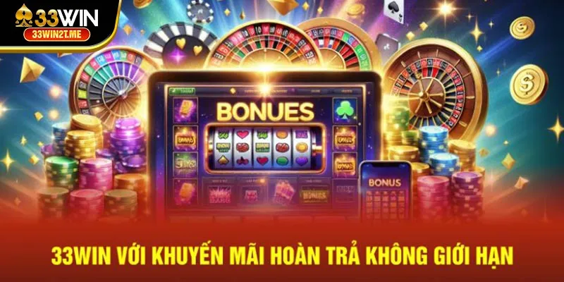 33Win với khuyến mãi hoàn trả không giới hạn